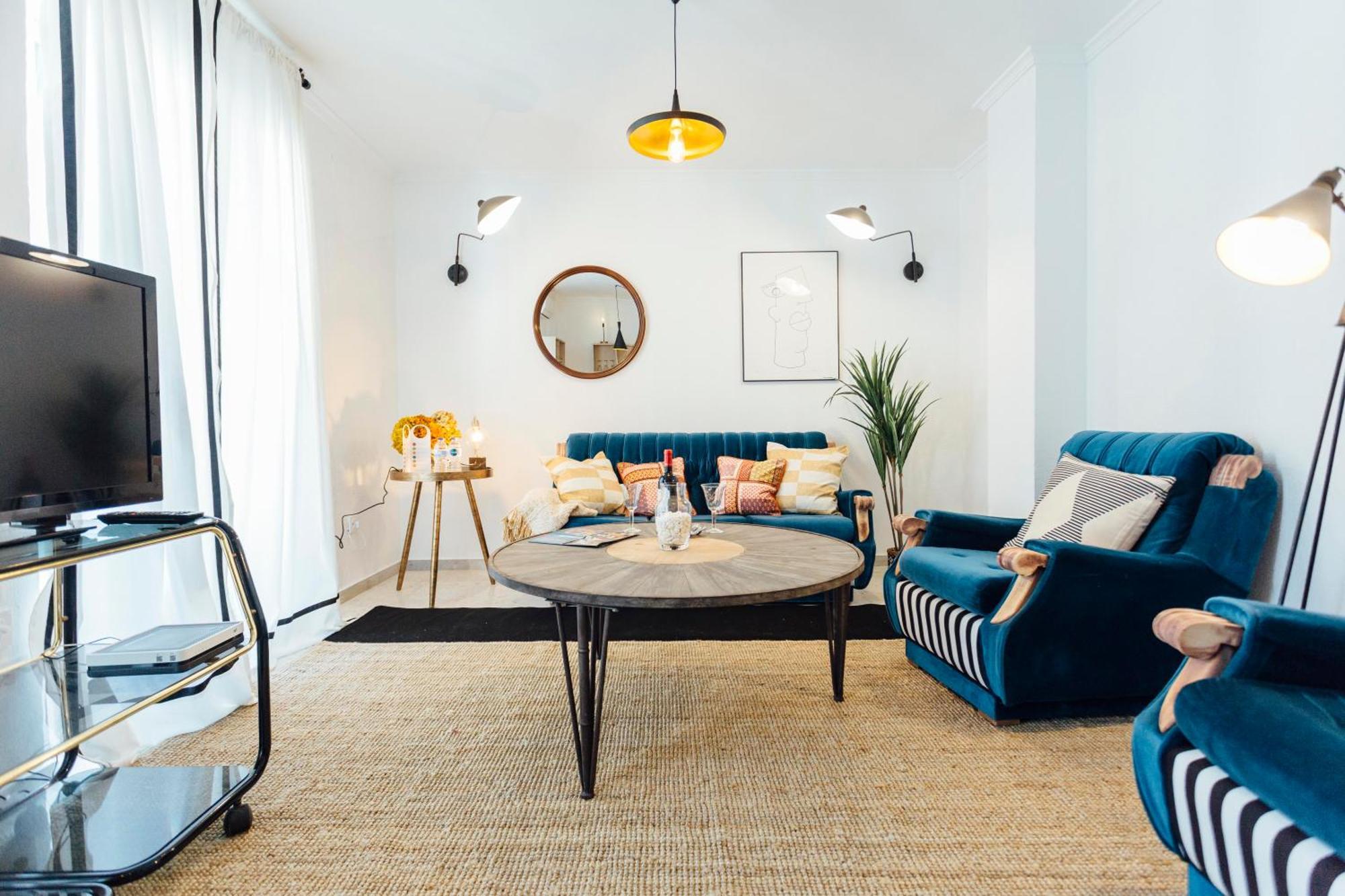 Stunning And Colorful- 4Bd 2Bth- Santa Cruz Apartment Seville Luaran gambar